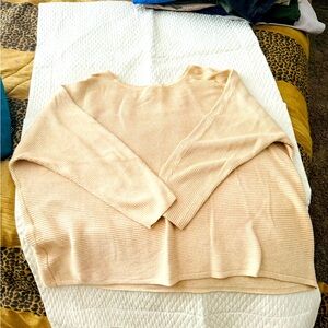 Sonoma sweater tan size 3X